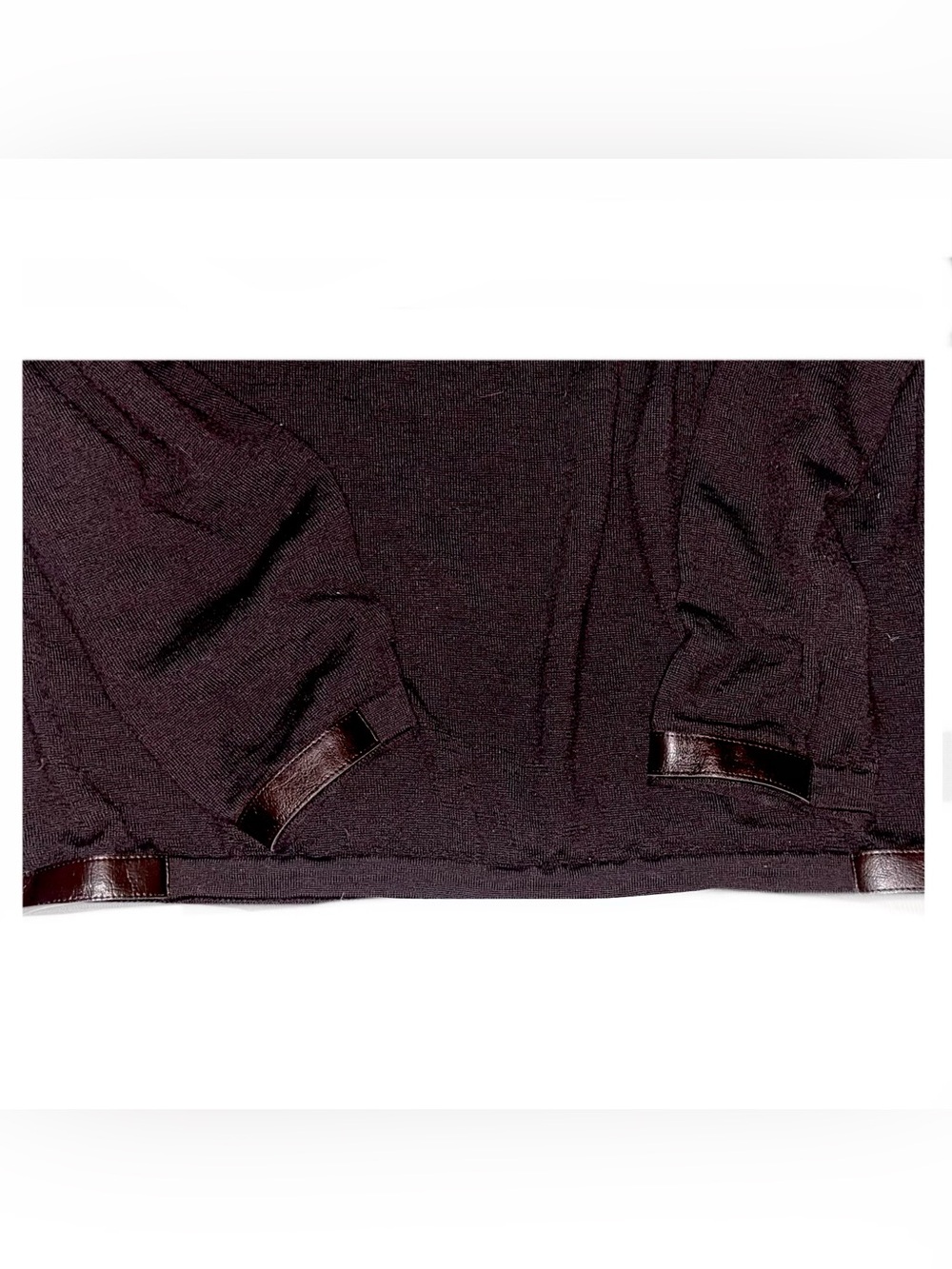 Nanibon Authentic Italian Chestnut Cashmere Mix Turtleneck Sweater - Picture 7 of 7